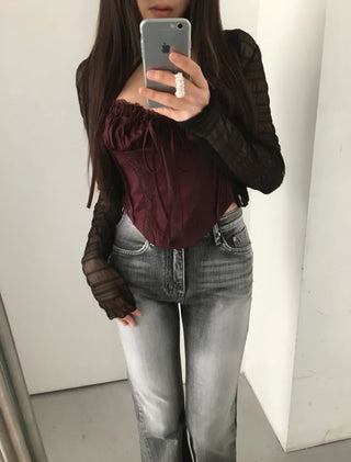 Duss Strap Pinterest Blouse Top