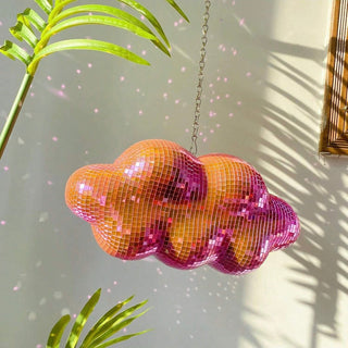 Pink Cloud Disco Ball