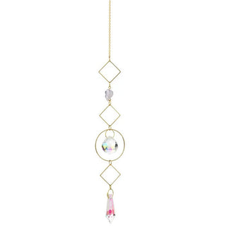 Crystal Moon Suncatcher