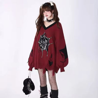Y2K Gothic Sweater