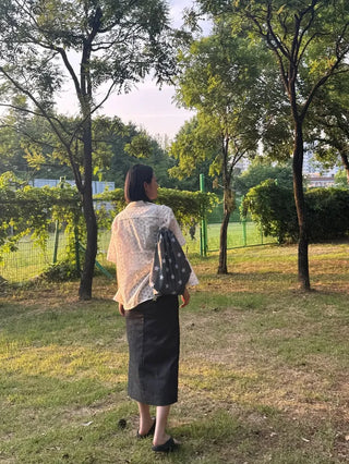 Luna string bag (keyring given)