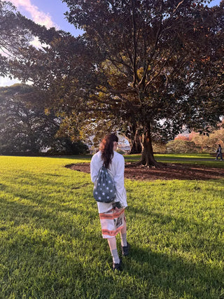 Luna string bag (keyring given)