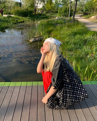 shoulder star bag (with keyring)