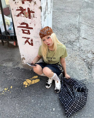 shoulder star bag (with keyring)