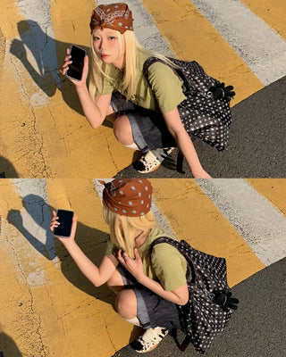 shoulder star bag (with keyring)