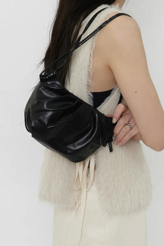 Shirring bag (key ring included)