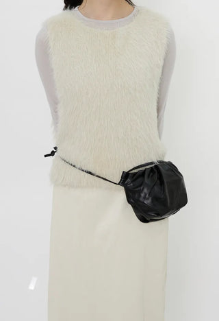 Shirring bag (key ring included)