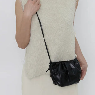 Shirring bag (key ring included)