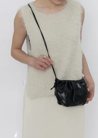 Shirring bag (key ring included)