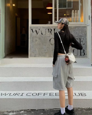 First - q bag (white) (key ring included)