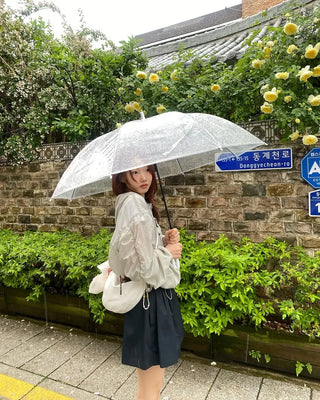 First - q bag (white) (key ring included)