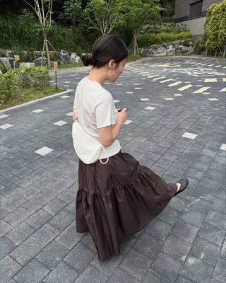 First - q bag (white) (key ring included)