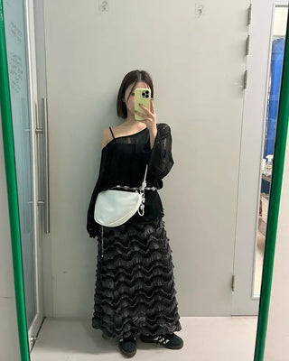 First - q bag (white) (key ring included)