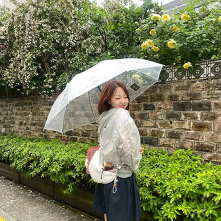 First - q bag (white) (key ring included)