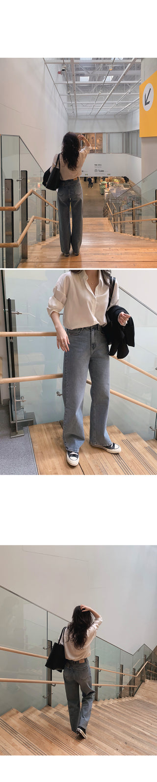 Single-breasted semi-cropped jacket - 4 colors