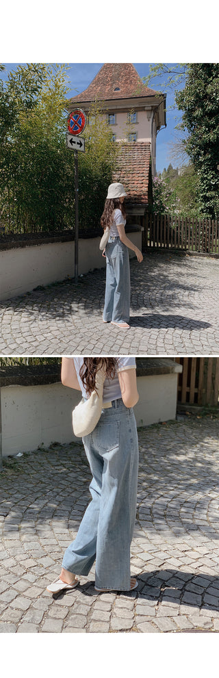 (basic/long) Summer denim pants - 3 colors