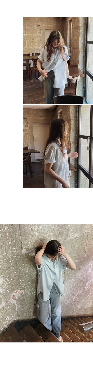 (basic/long) Summer denim pants - 3 colors