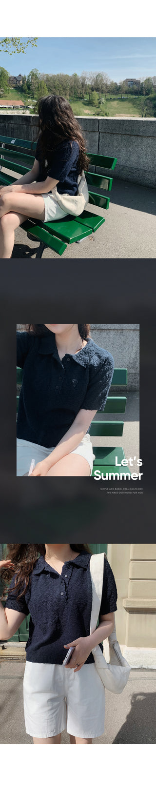 Cotton knit - 4 colors