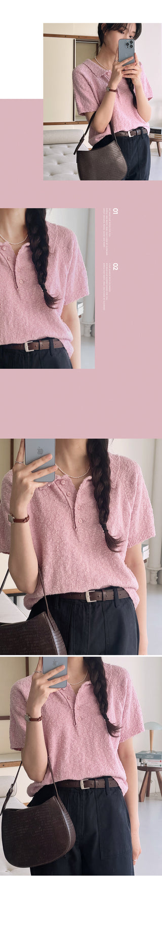 Cotton knit - 4 colors