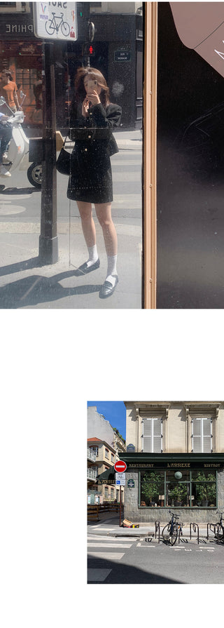 A Tweed Skirt (set-up) - 3 sizes