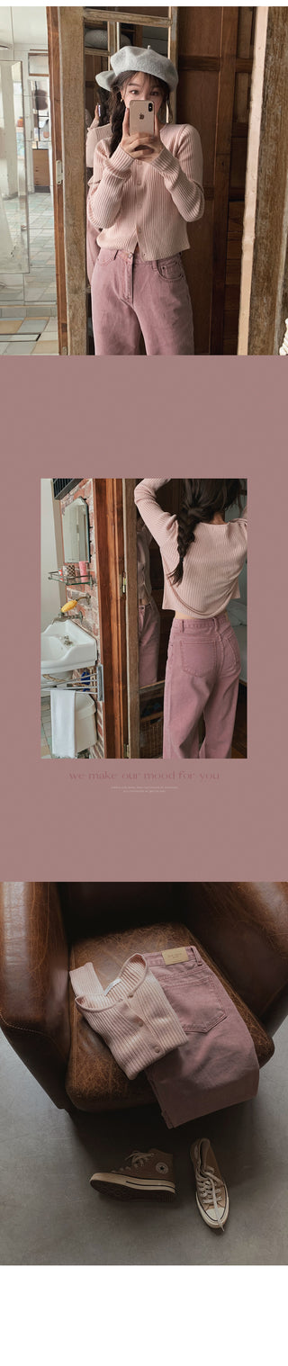 Soft Rib Cardigan - 5 Colors