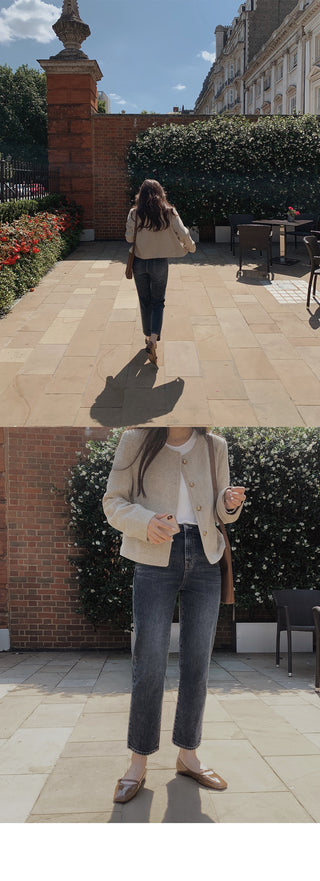 (basic/long) Land Dark Denim Pants