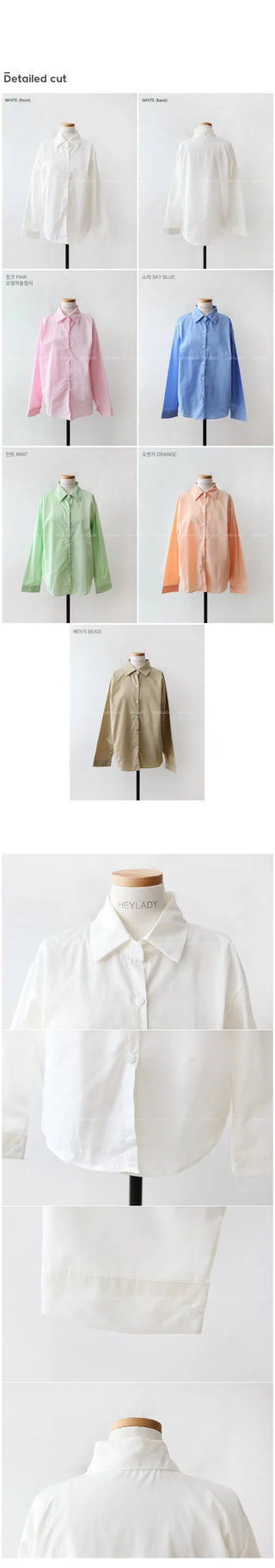 Colored shirts