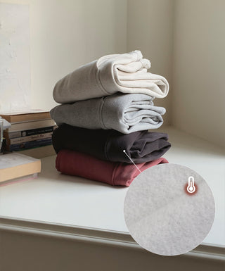 [Choose your length] 2-way fleece-lined sweatpants