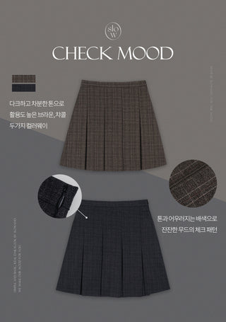 Pleated skirt - 3 sizes