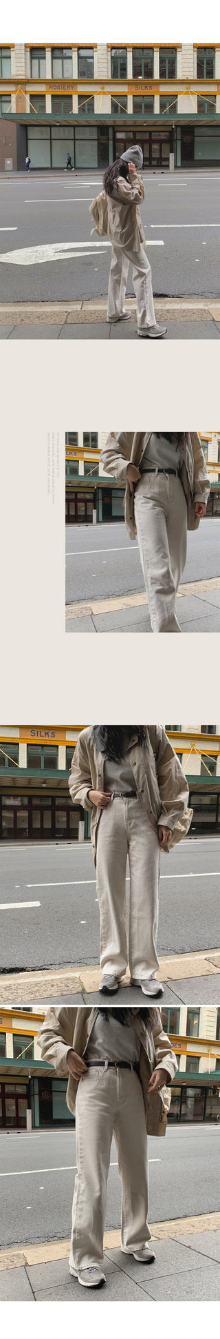 (basic/long) Denim Pants - 4 sizes