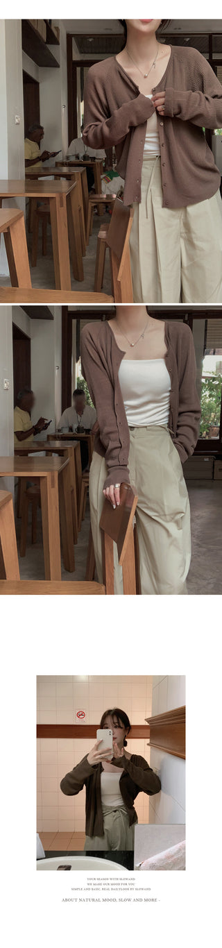 Slim Summer Cardigan - 6 colors
