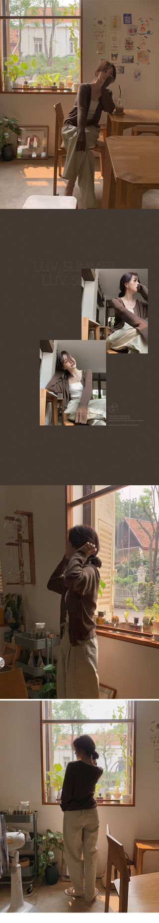 Slim Summer Cardigan - 6 colors