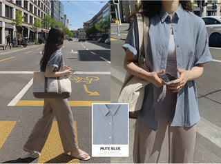 Mute Half Shirt - 5 colors