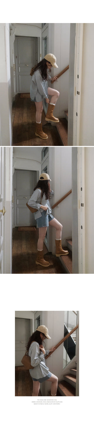 Fog Blue Denim Shorts - Size 4