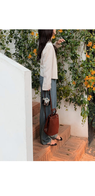 (basic/long) Vintage Summer Denim Pants - 4 sizes