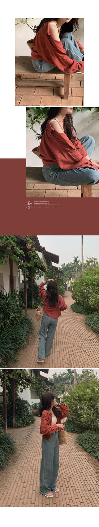 (basic/long) Vintage Summer Denim Pants - 4 sizes