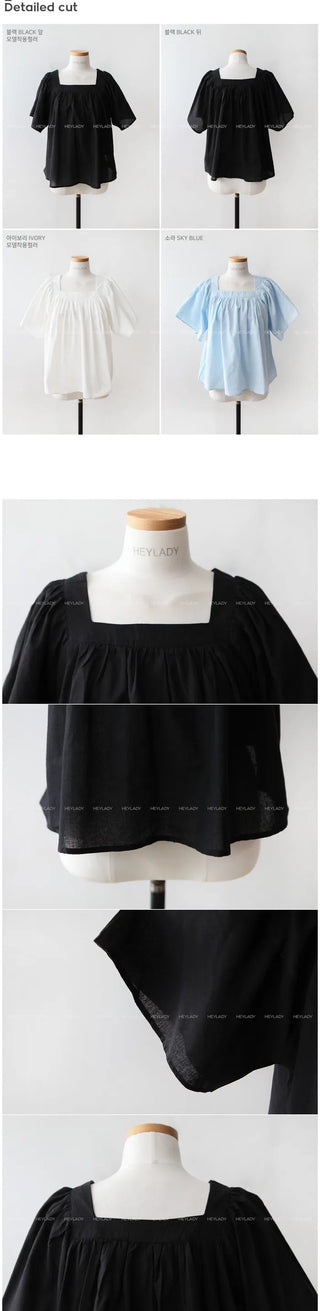 Square blouse
