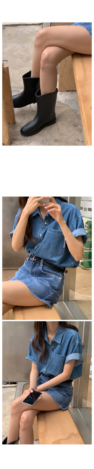 Summer denim shirt (2 colors)