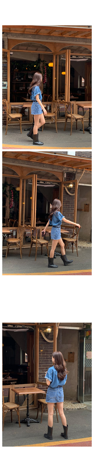 Summer denim shirt (2 colors)