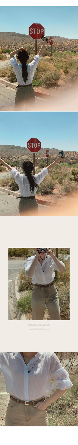 (basic/long) Mute Tone Shirring Denim Pants - 4 sizes