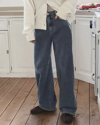 Daily Wide Denim Pants