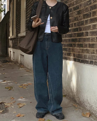 Daily Wide Denim Pants