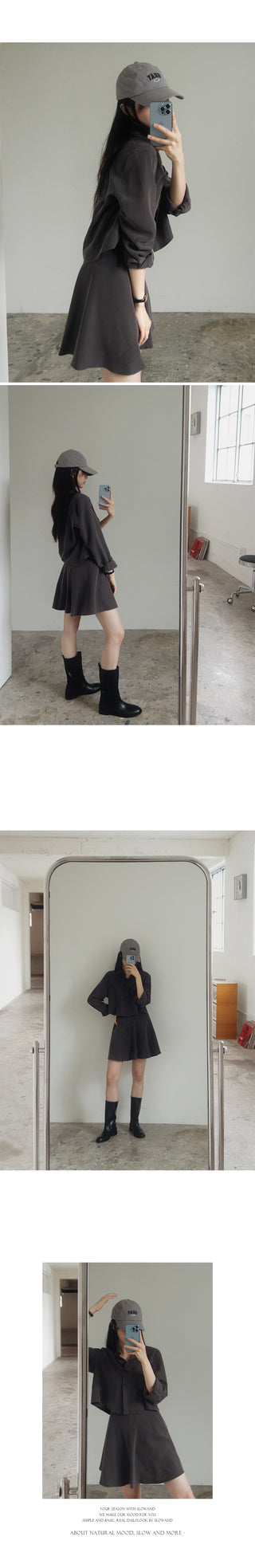 Flared skirt (set-up) - 3 sizes