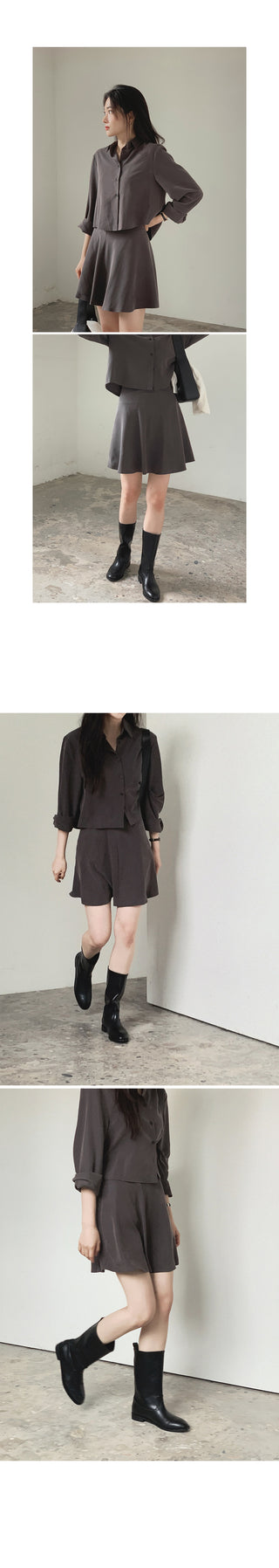 Flared skirt (set-up) - 3 sizes