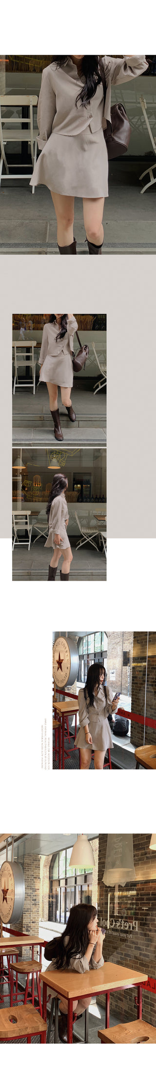 Flared skirt (set-up) - 3 sizes
