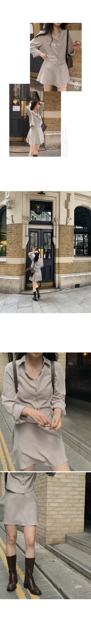 Flared skirt (set-up) - 3 sizes