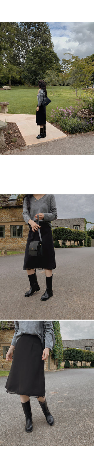 (U/V neck) wool knit - 6 colors
