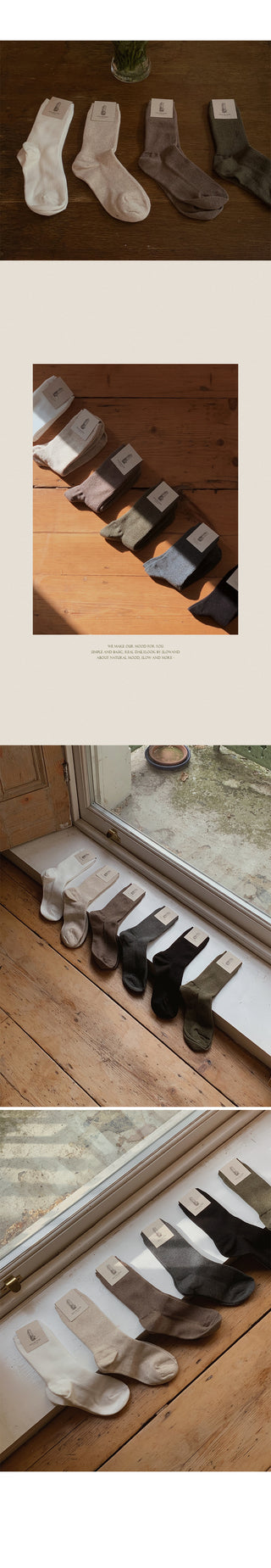 Daily Socks - 6 Colors