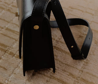 #LENTO. Classic leather bag-2color
