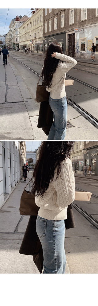 Cable Cardigan - 4 colors
